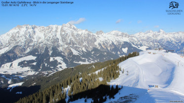 Obraz podglądu z kamery internetowej Leogang - Panorama Asitz